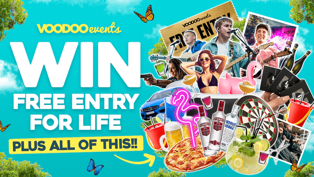 Win FREE ENTRY FOR LIFE plus a MASSIVE prize bundle worth £1000s!!