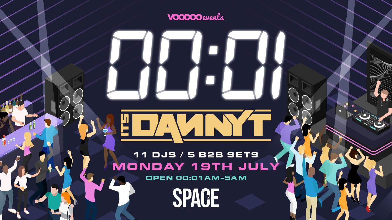 00:01 – RETURN OF THE DANCE FLOOR at Space – 19th July