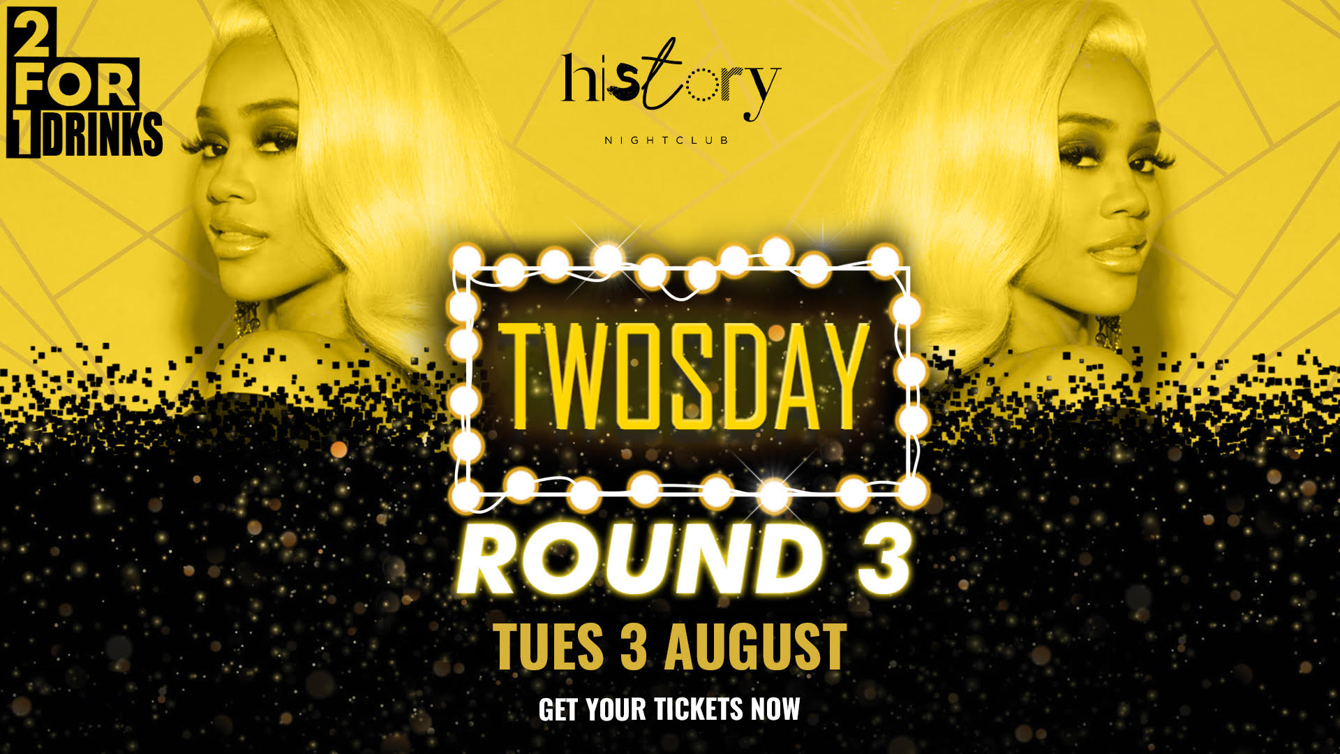 TWOSDAY ROUND 3 !!  Manchester’s Biggest Tuesday 2-4-1 Drinks !!