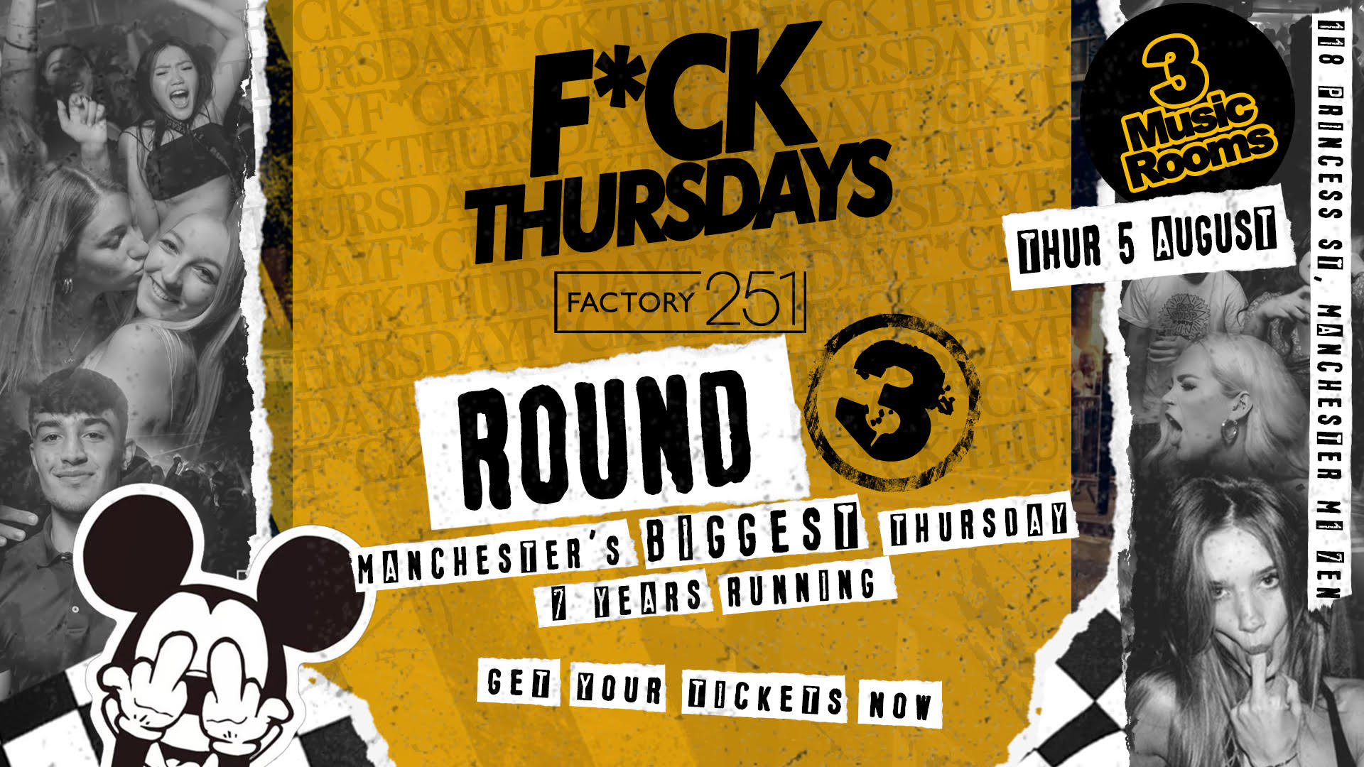 F*CK THURSDAYS  ROUND 3 !! Manchester’s Biggest Thursday Night !!