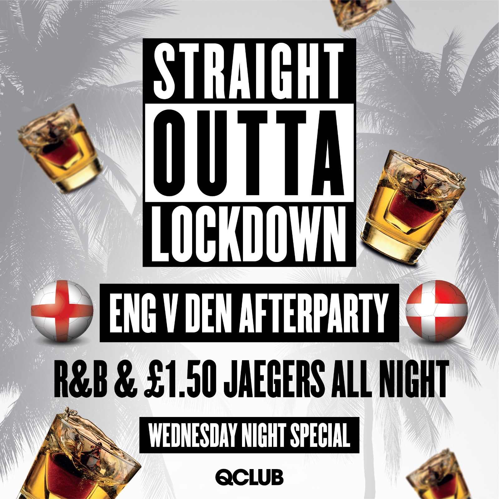 Straight Outta Lockdown – ENG v DEN Afterparty