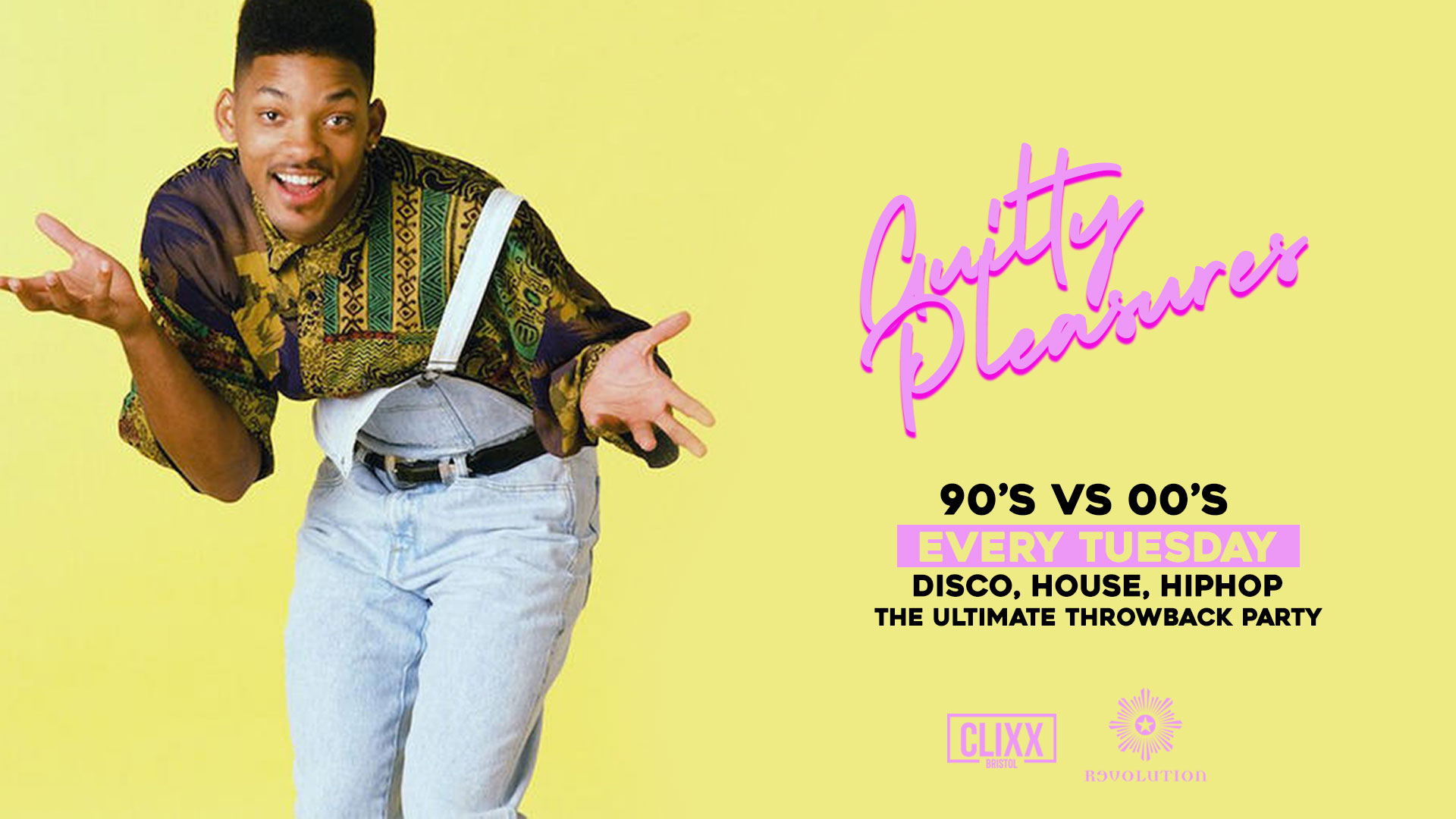 Guilty Pleasures 90’s VS 00’s – The Ultimate Throwback Beach Party