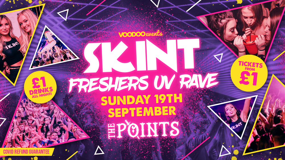 Skint Freshers UV Rave – Part 1