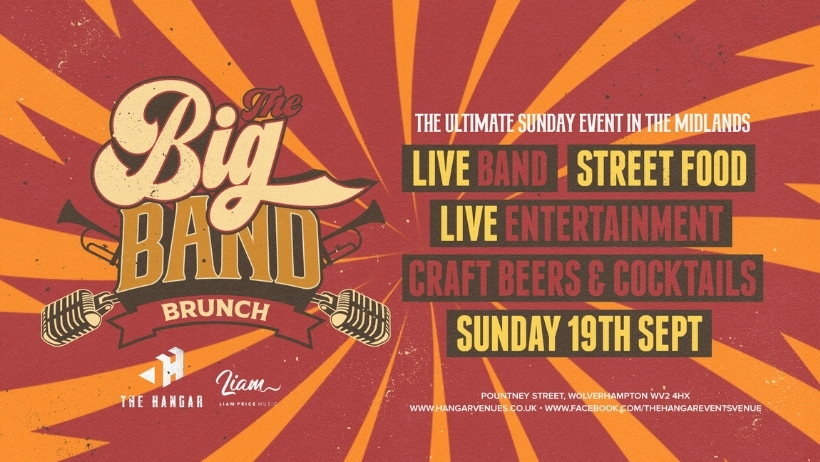 THE BIG BAND BRUNCH  LIVE AT THE HANGAR WOLVERHAMPTON