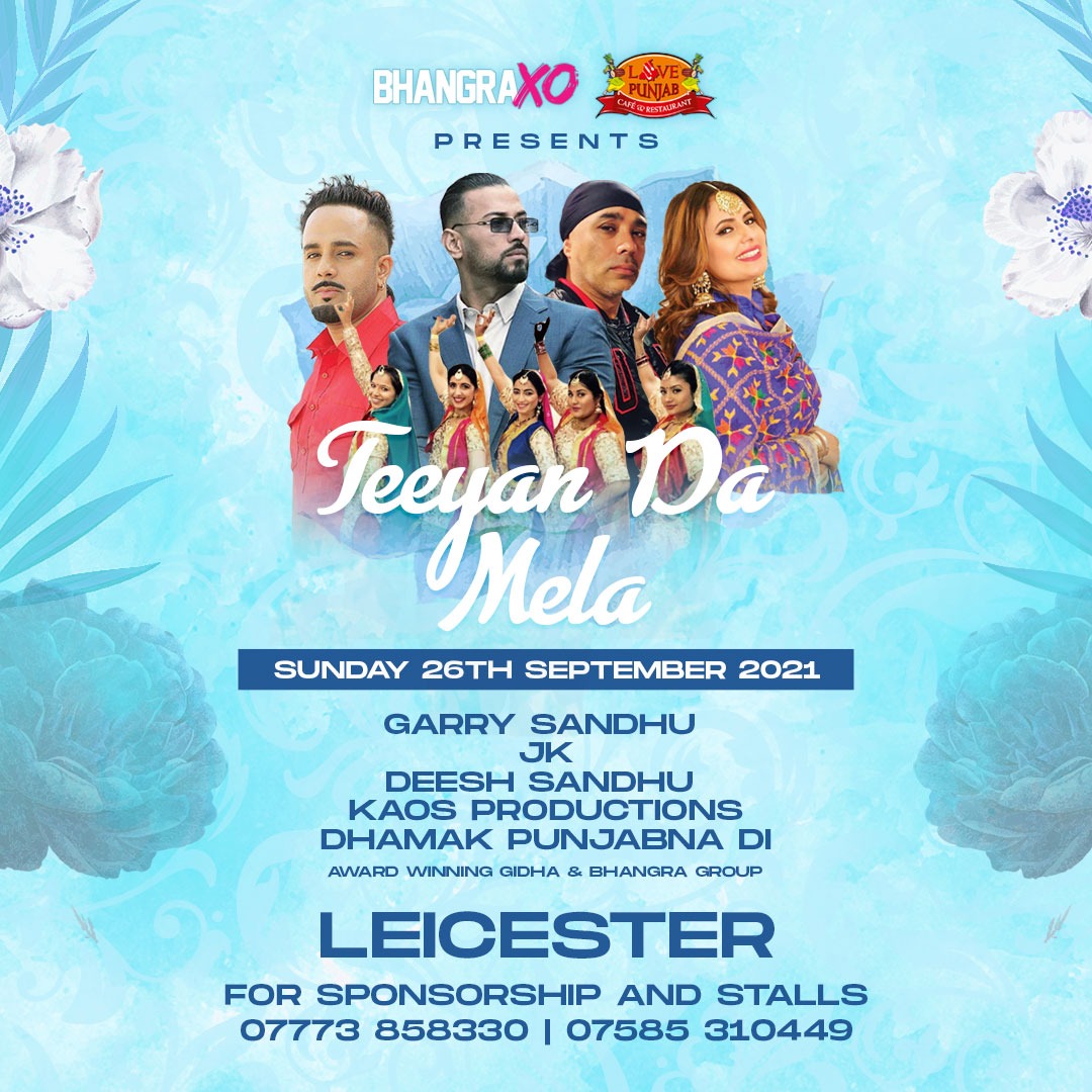 Teeyan Da Mela A Dinner and Dance with Garry Sandhu BhangraXO