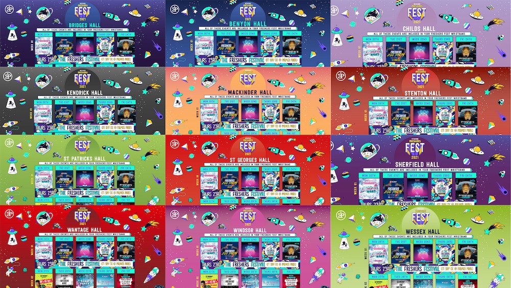 General Wristband – Freshers Fest  (BUY THIS IF YOU DON’T KNOW YOUR HALLS YET)
