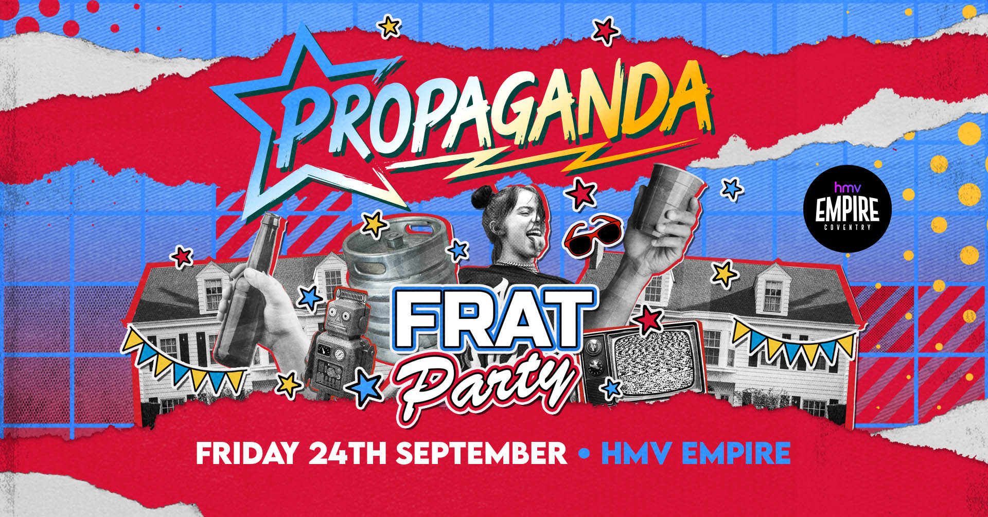 Propaganda Coventry –  Frat Party!