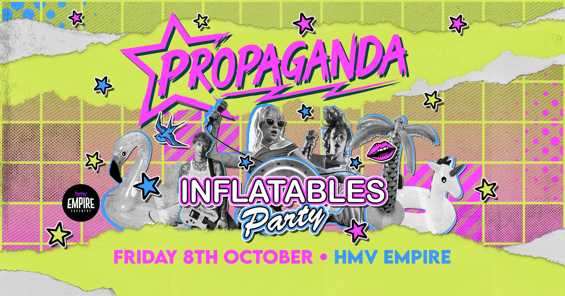 Propaganda Coventry –  Inflatables Party!