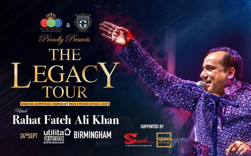 Rahat Fateh Ali Khan – The Legacy Tour 2021 : Birmingham