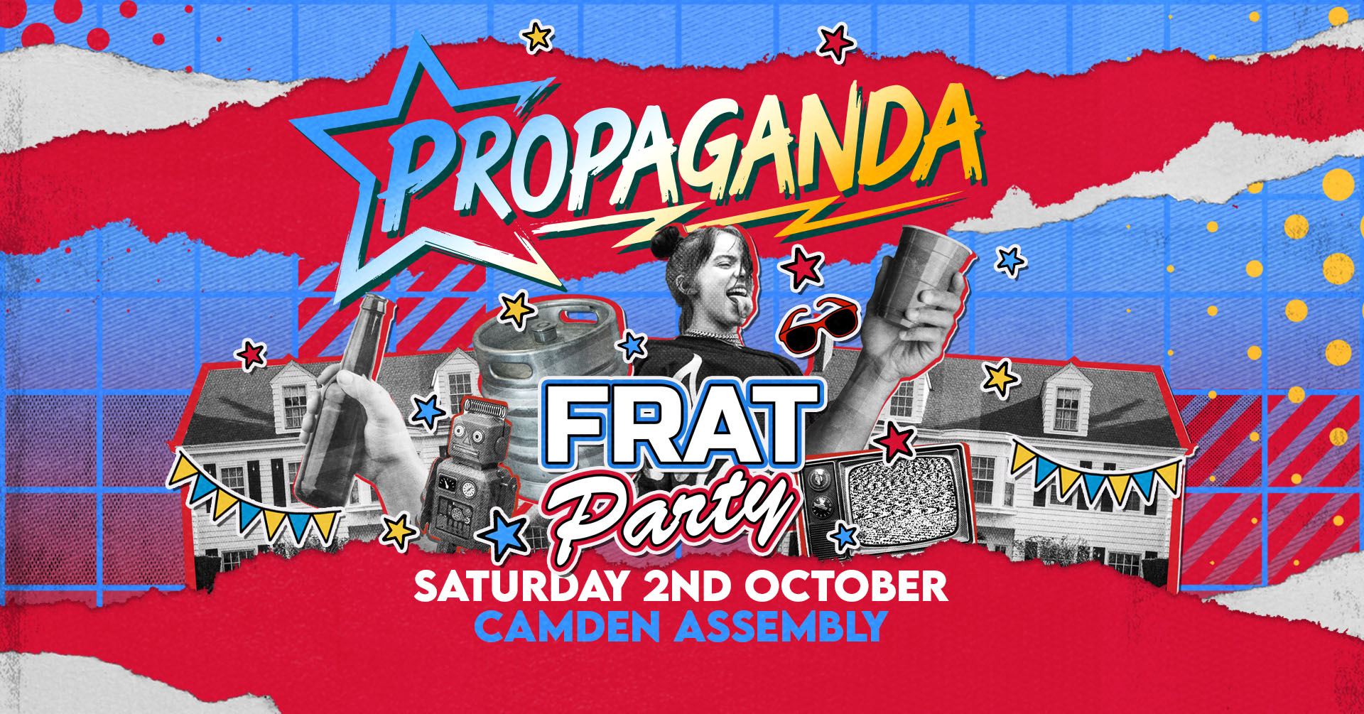 Propaganda London – Frat Party!