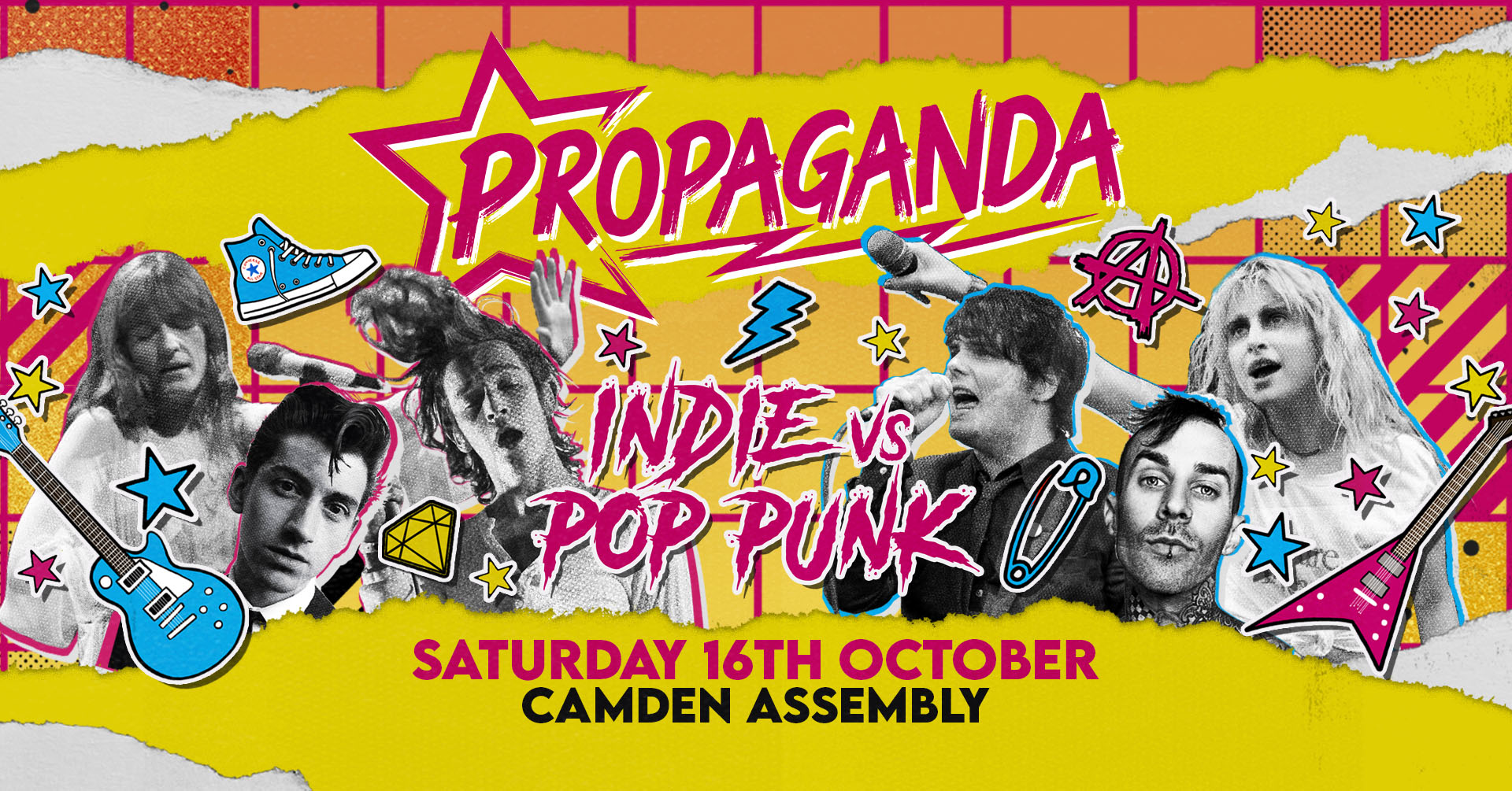 Propaganda London – Indie vs Pop-Punk Party!