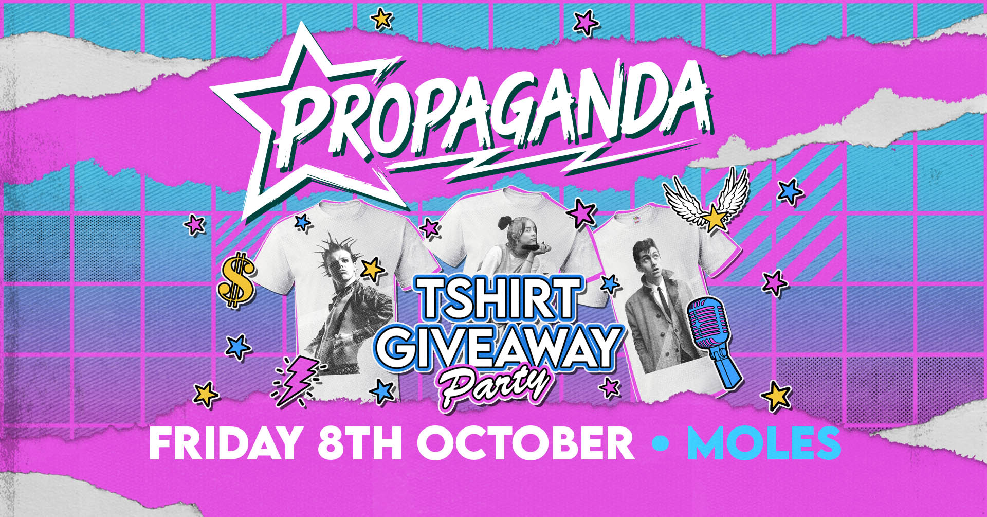 Propaganda Bath – T-shirt Party!