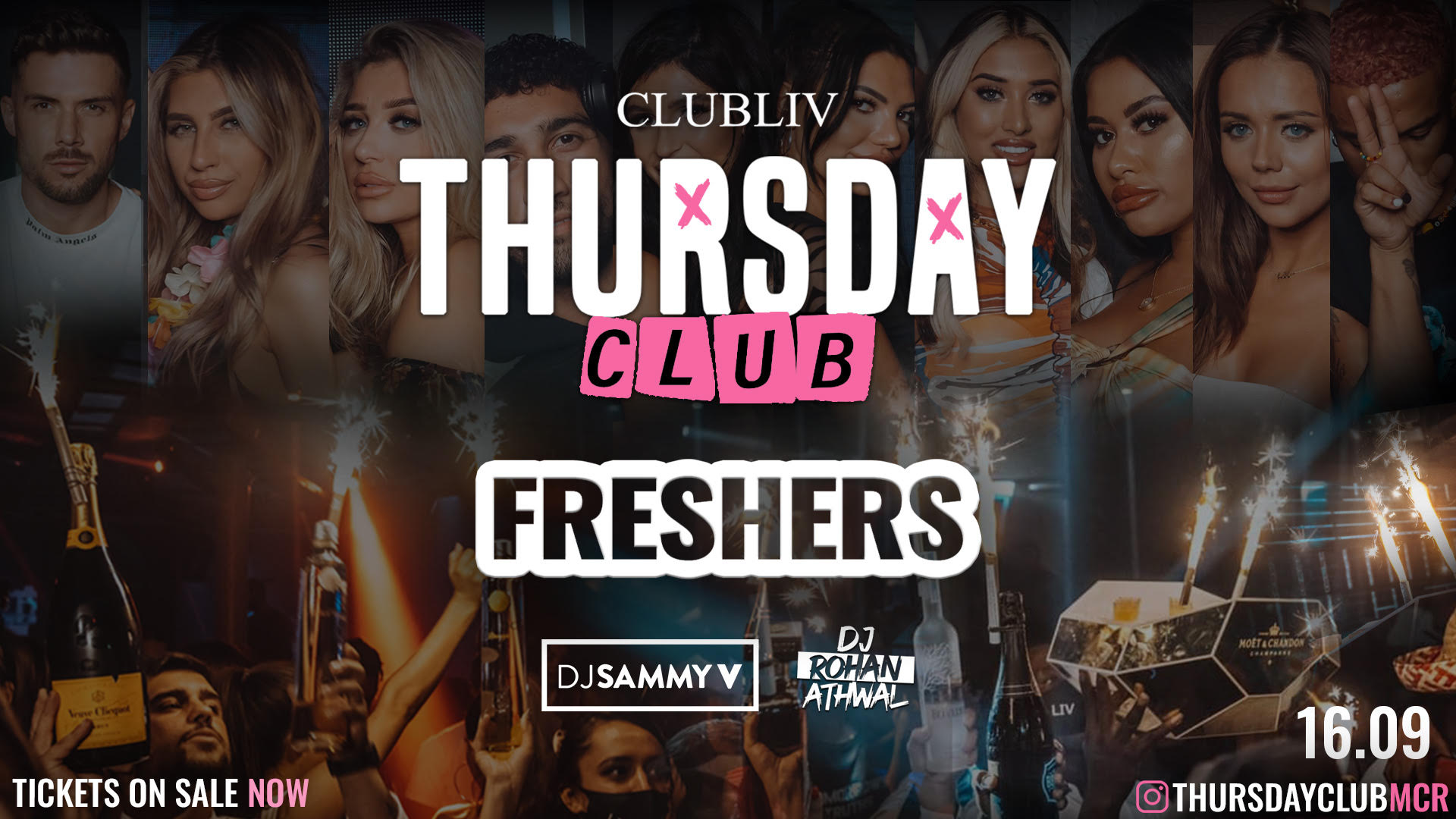 THURSDAY CLUB ⭐️ MANCHESTER FRESHERS ⭐️ CLUB LIV – Manchester’s Hottest Thursday 🔥 FINAL 50 TICKETS