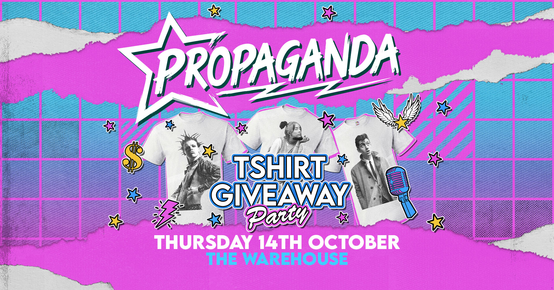 Propaganda Leeds – T-Shirt Party!