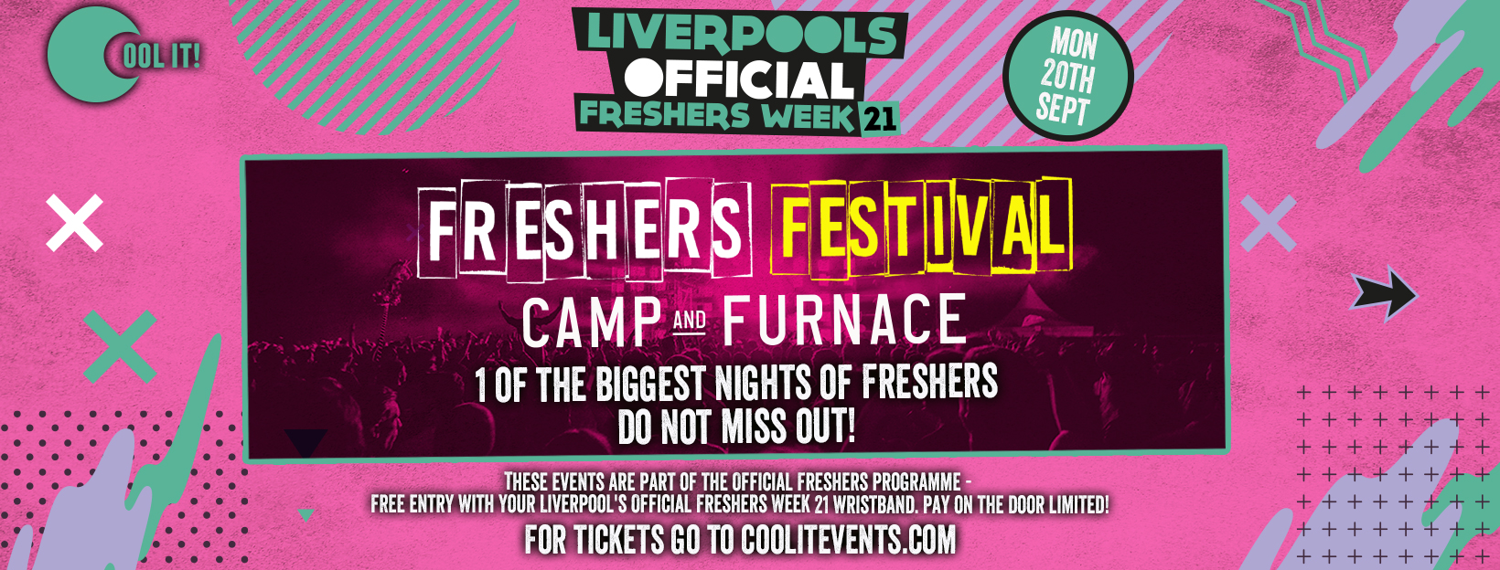 The Big Liverpool Freshers Festival 2021 – 3000 students and YOU!
