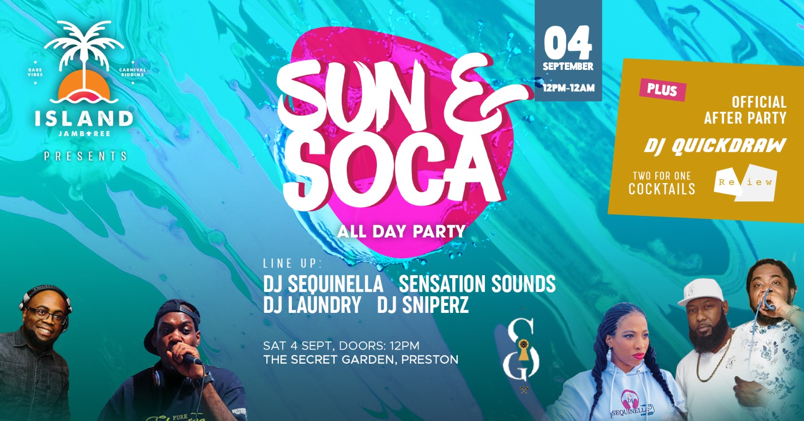 Island Jamboree “Sun & Soca” All Day Party