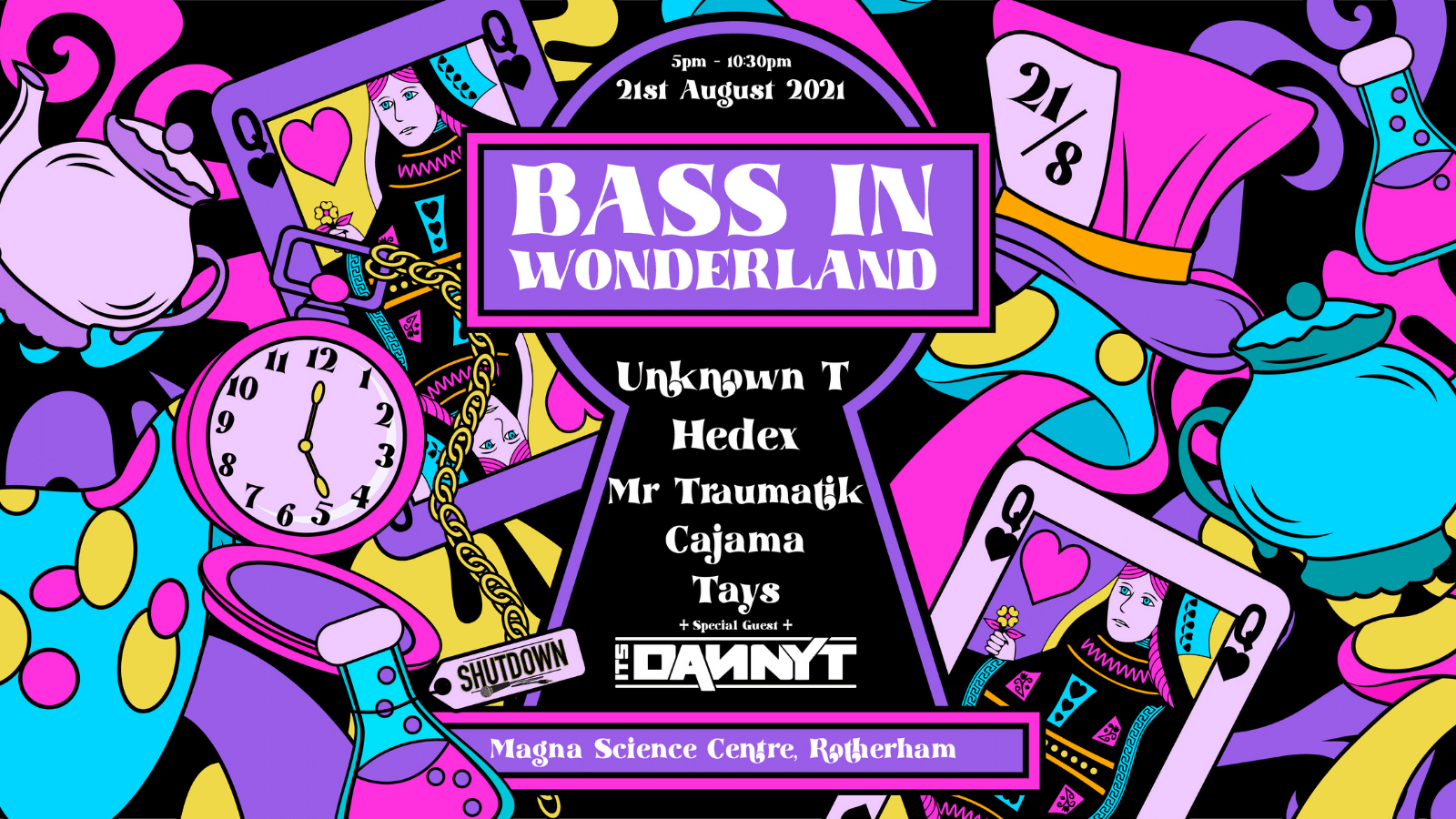 Shutdown Sheffield – Bass In Wonderland