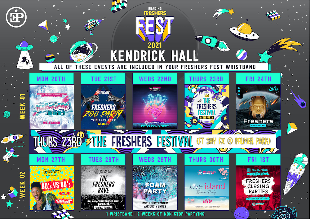 Kendrick Halls – Freshers Fest