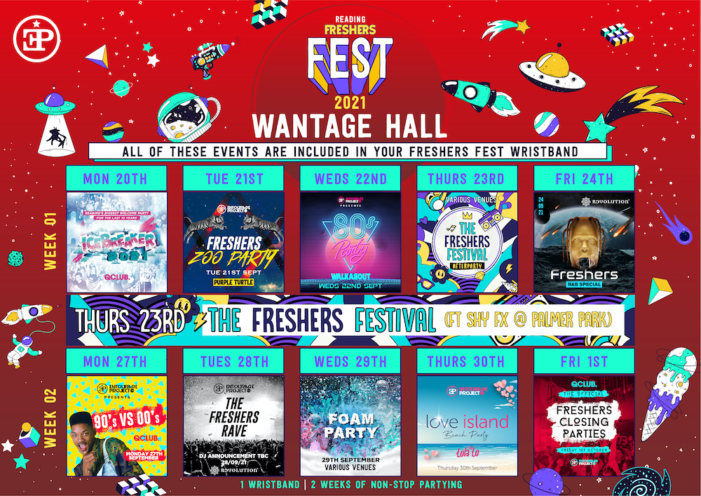 Wantage Halls – Freshers Fest