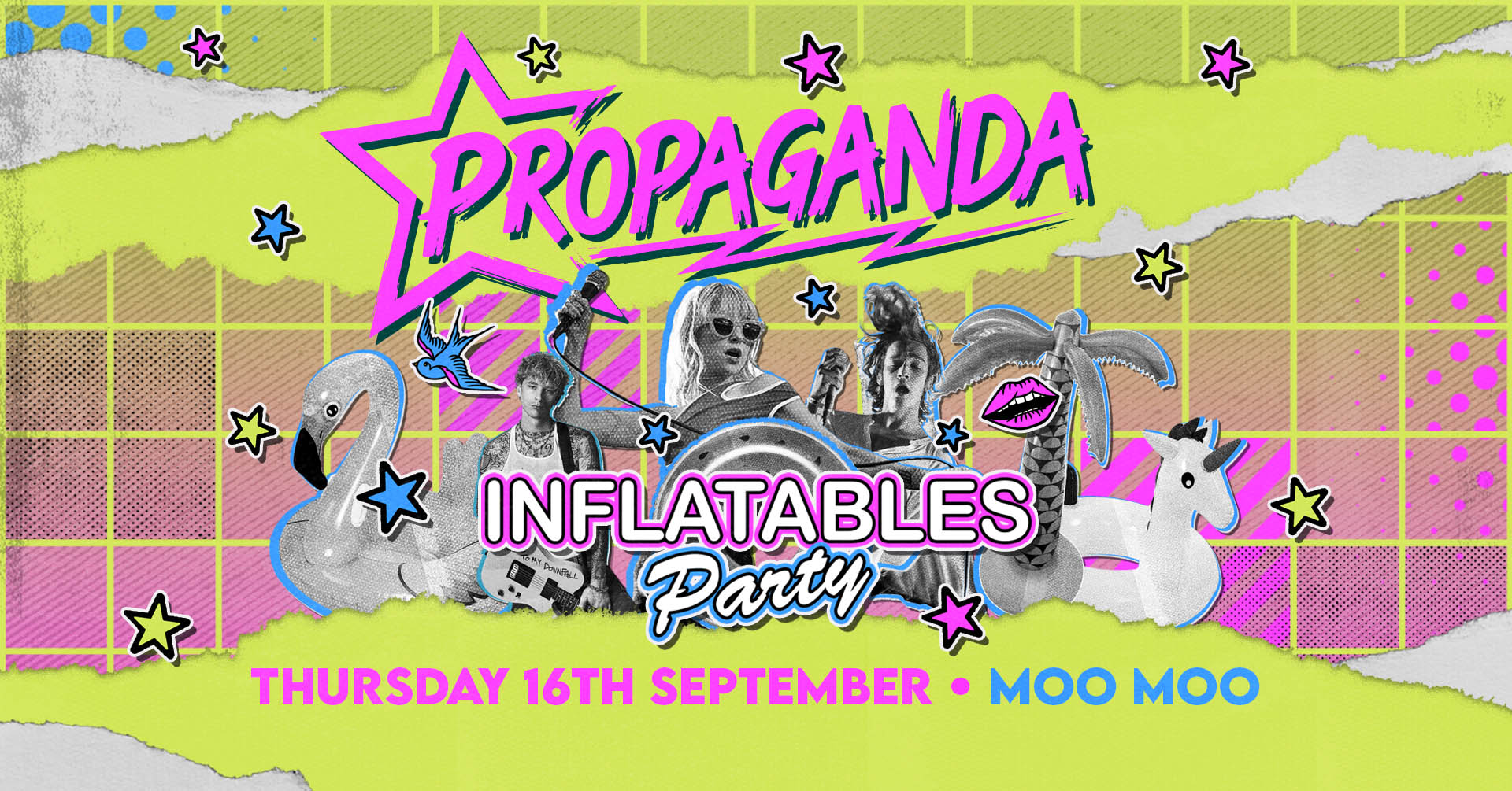Propaganda Cheltenham – Inflatables Party!