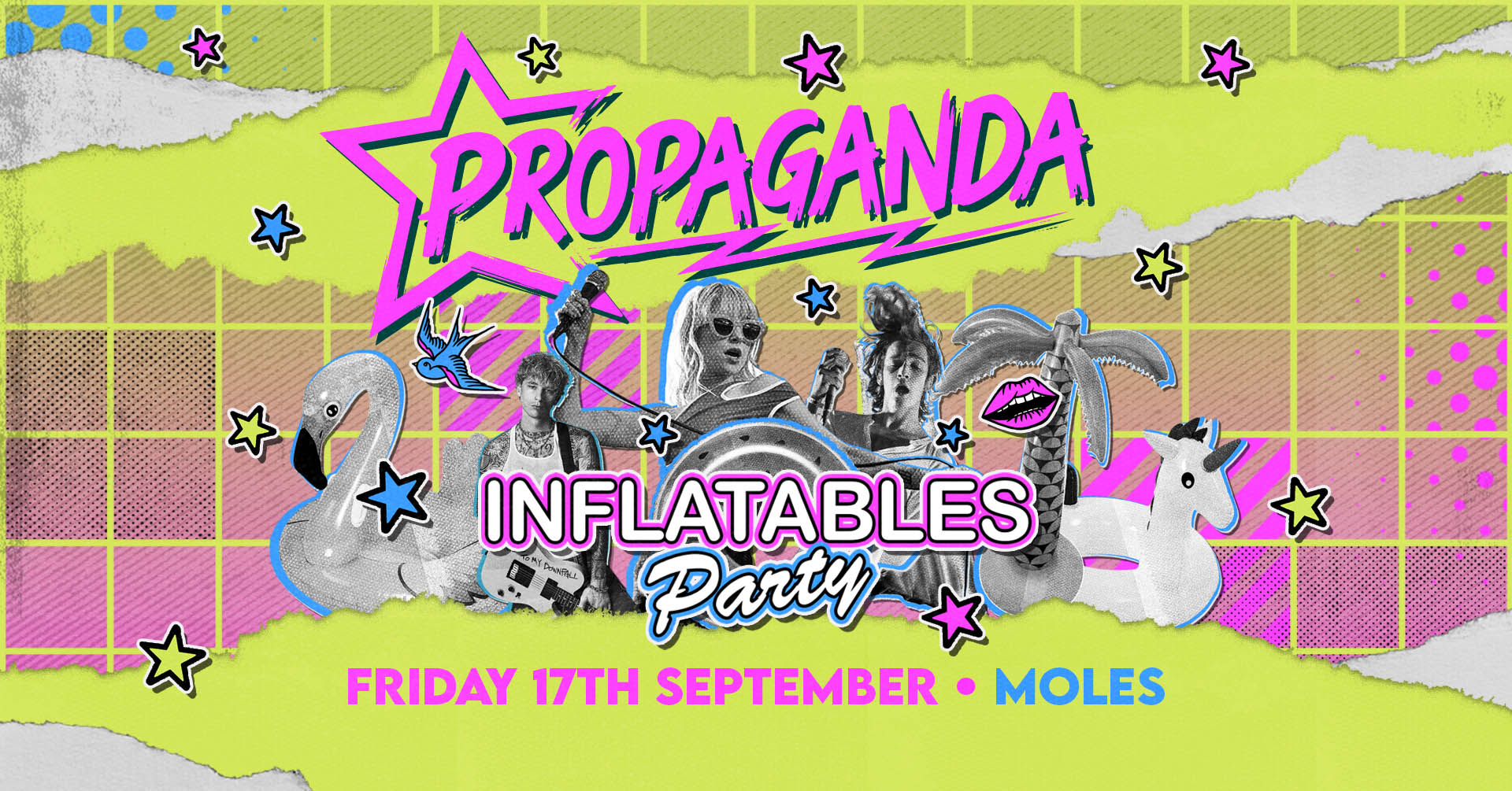 Propaganda Bath – Inflatables Party!