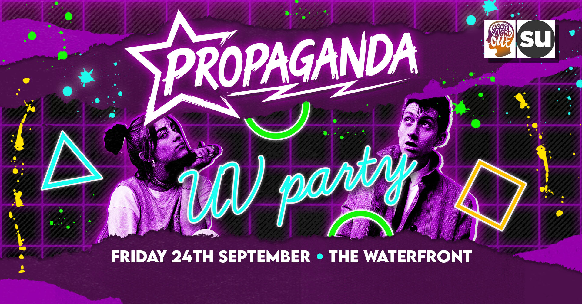 Propaganda Norwich – UV Party!
