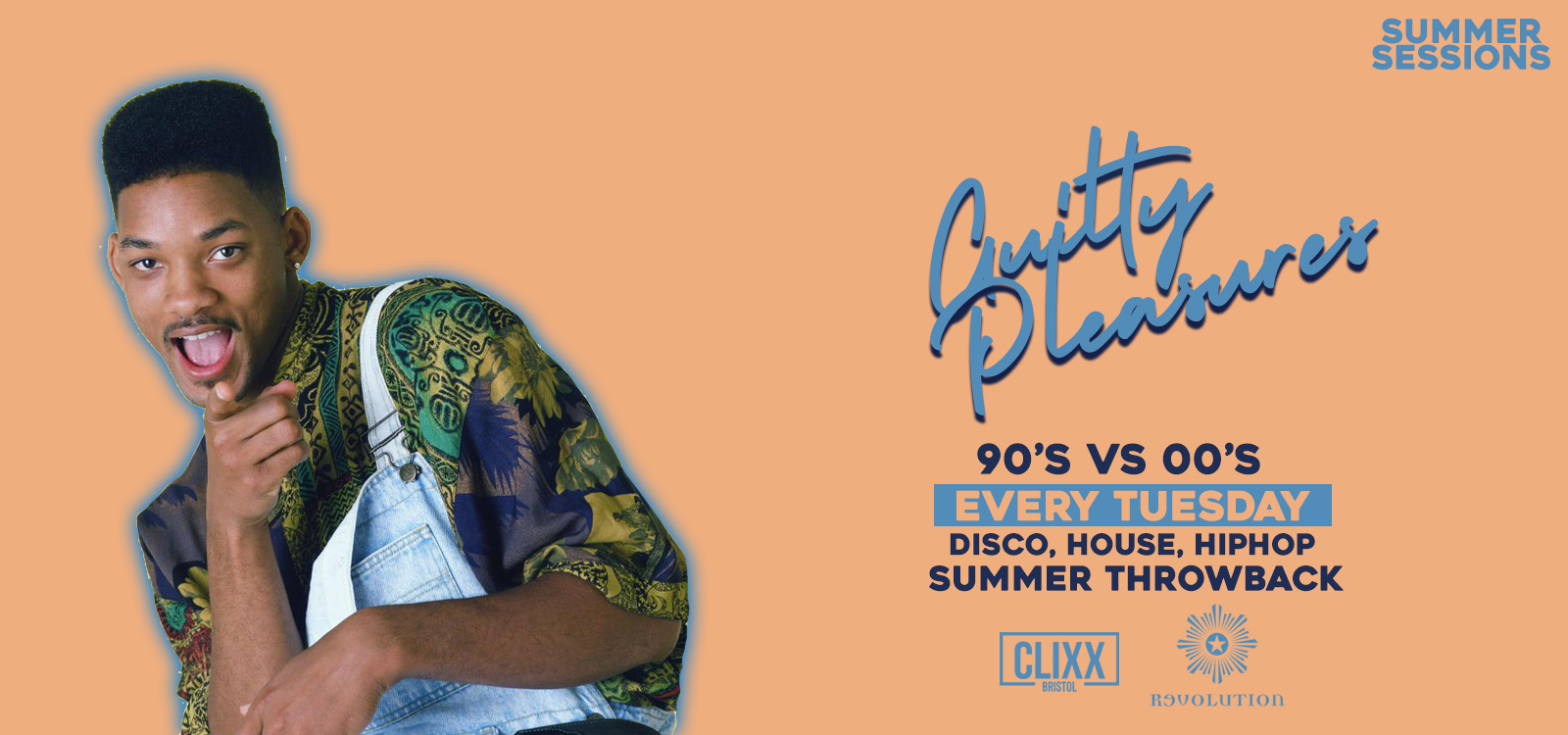 Guilty Pleasures 90’s VS 00’s – The Ultimate Throwback Summer Party