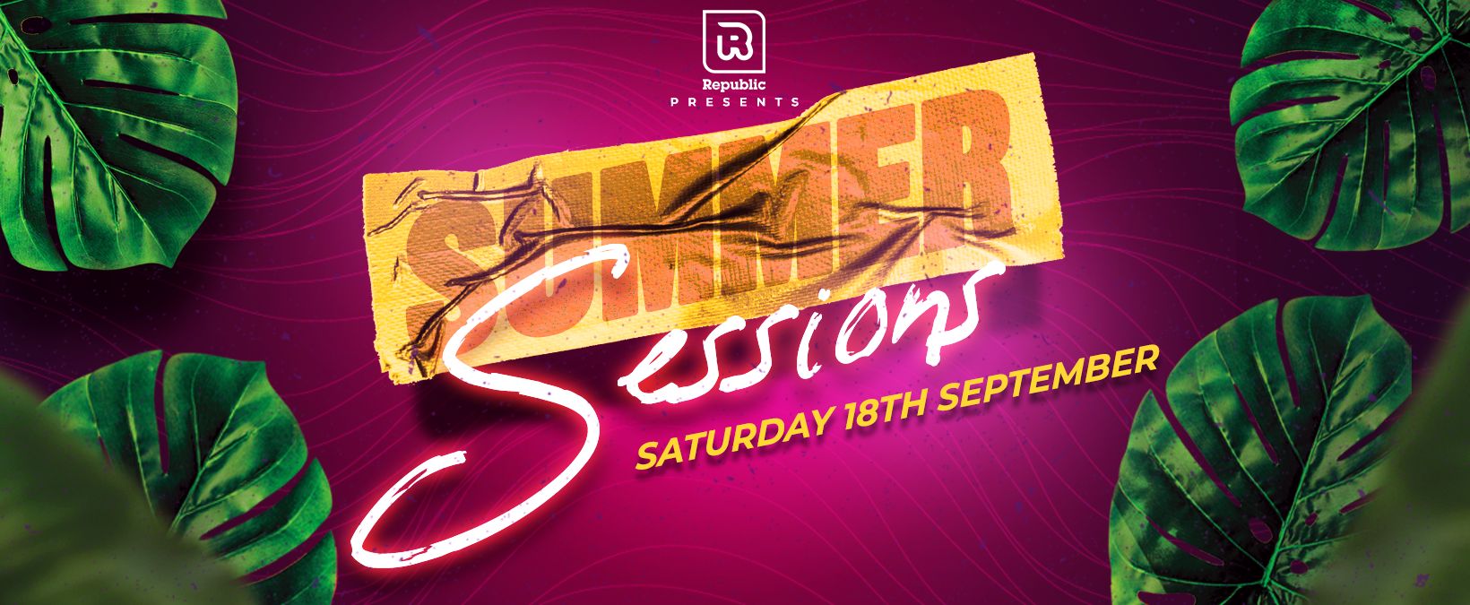 Summer Sessions feat Ryan Arnold, OPD & Rachel Rodigruez – Tickets from ONLY £5!
