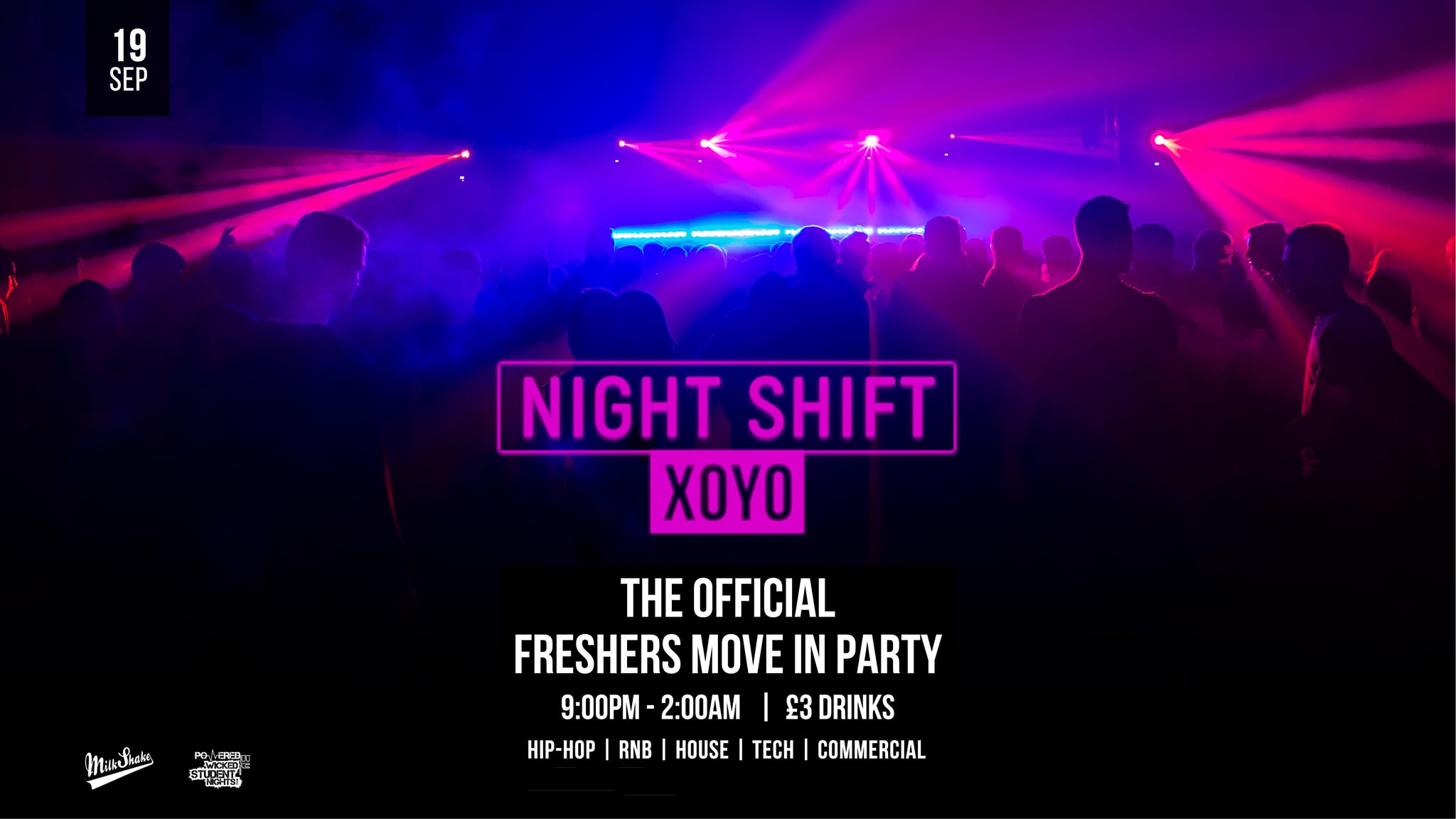 The Night Shift And Official Freshrs Moving In Party💥 | Live From XOYO London