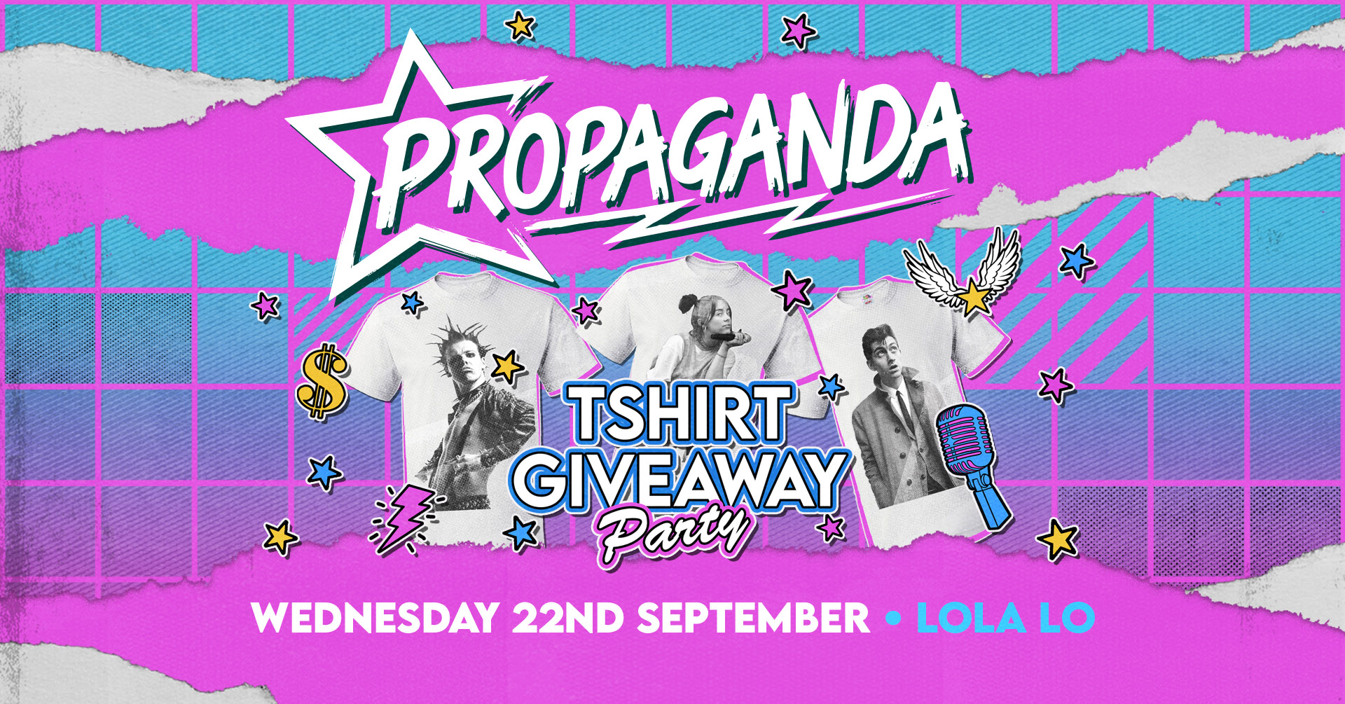 Propaganda Cambridge – T-shirt Giveaway Party at Lola Lo!