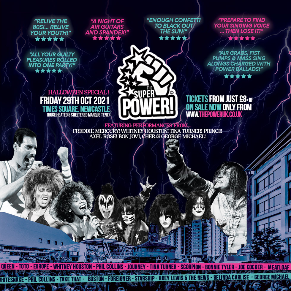 THE ‘Super’ POWER! (Halloween Special) – Times Square Newcastle