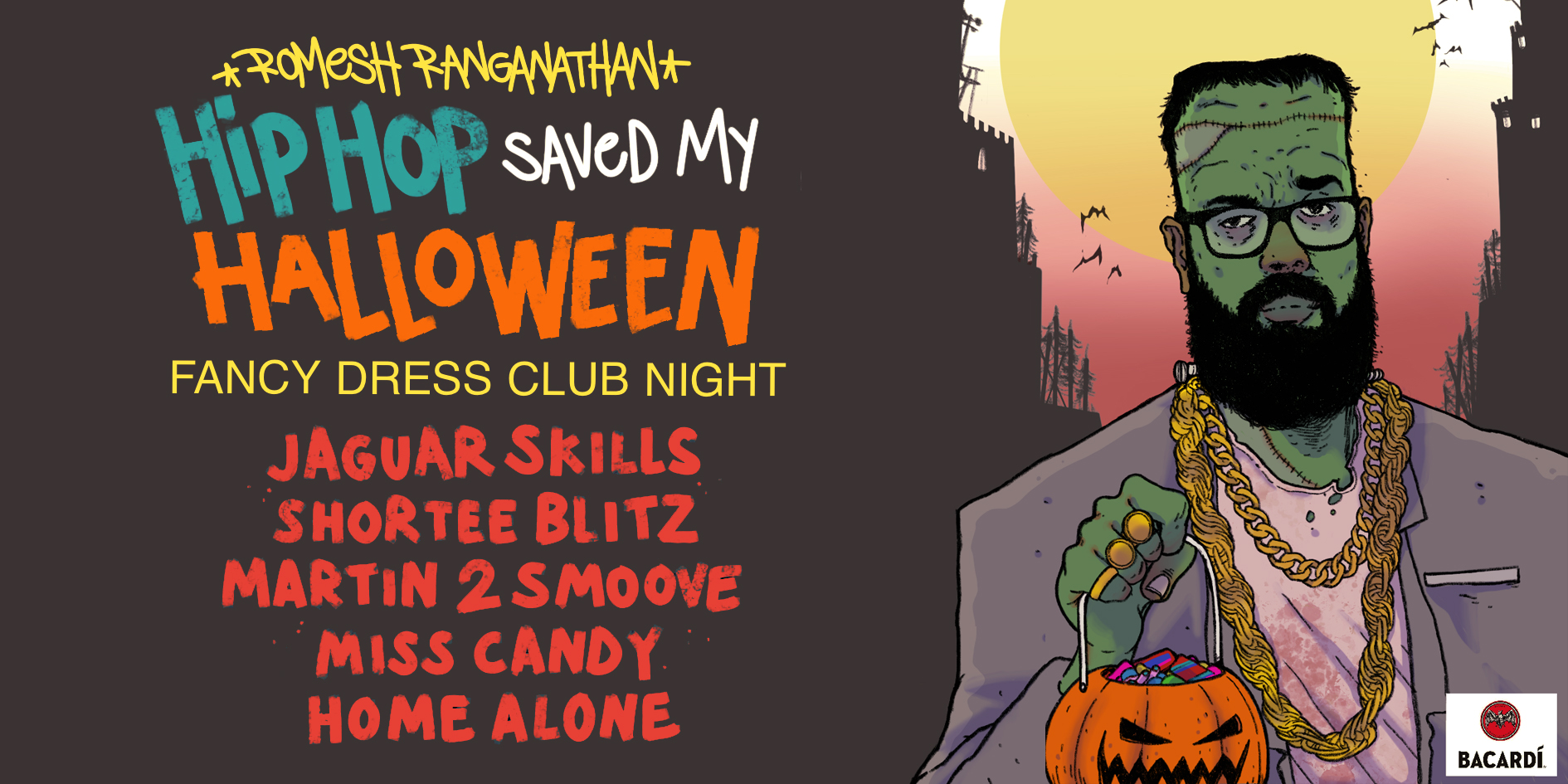 🚫 SOLD OUT 🚫 Romesh Ranganathan x HollerBack : HipHop Saved My Halloween – Lafayette London