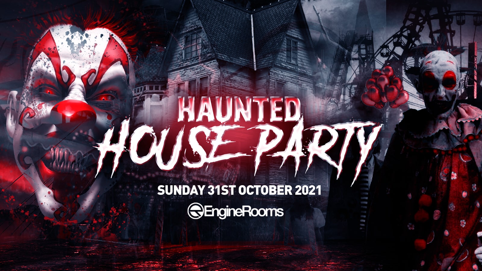 The Haunted House Party | Southampton Halloween 2021 - UNDER 100 ...