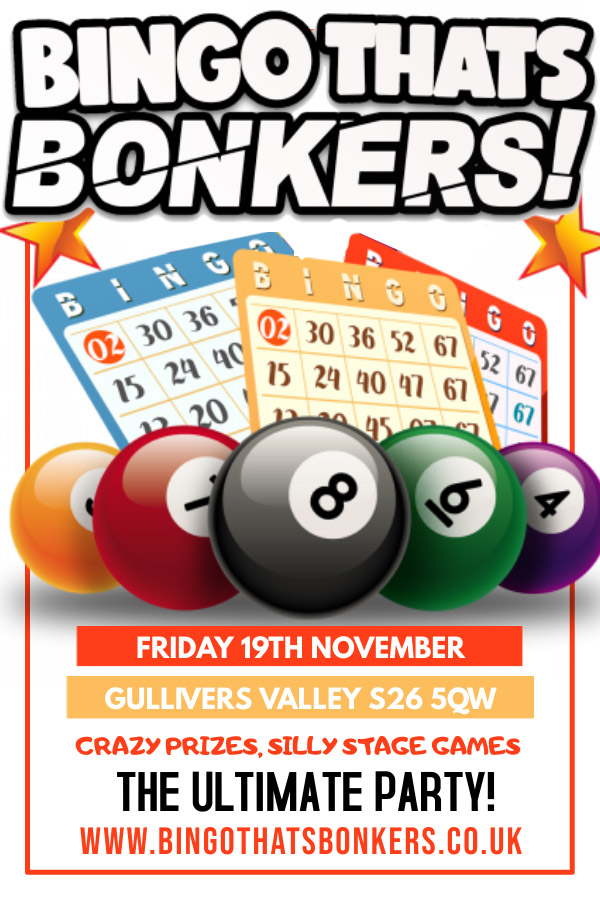 Bingo Thats Bonkers Gullivers Valley at Gulliver's Valley, Sheffield on ...