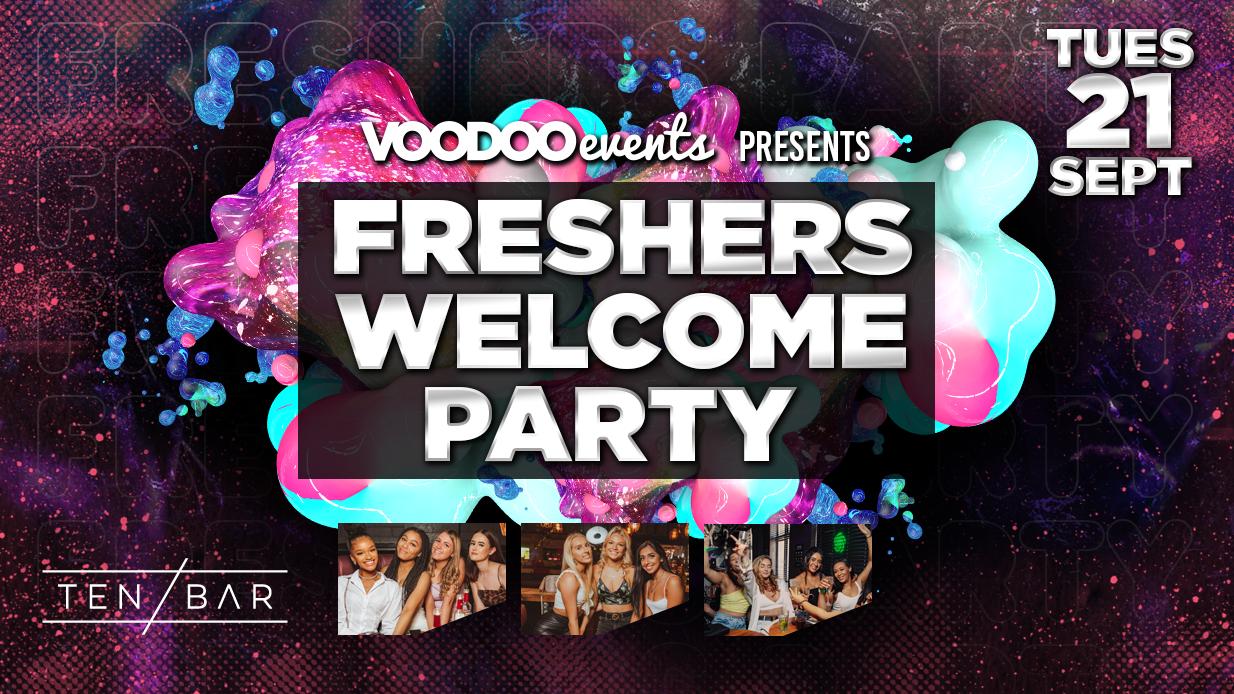 EXTRA VENUE ADDED – Freshers Tuesday at Ten Bar (Next to Space) – 21st September