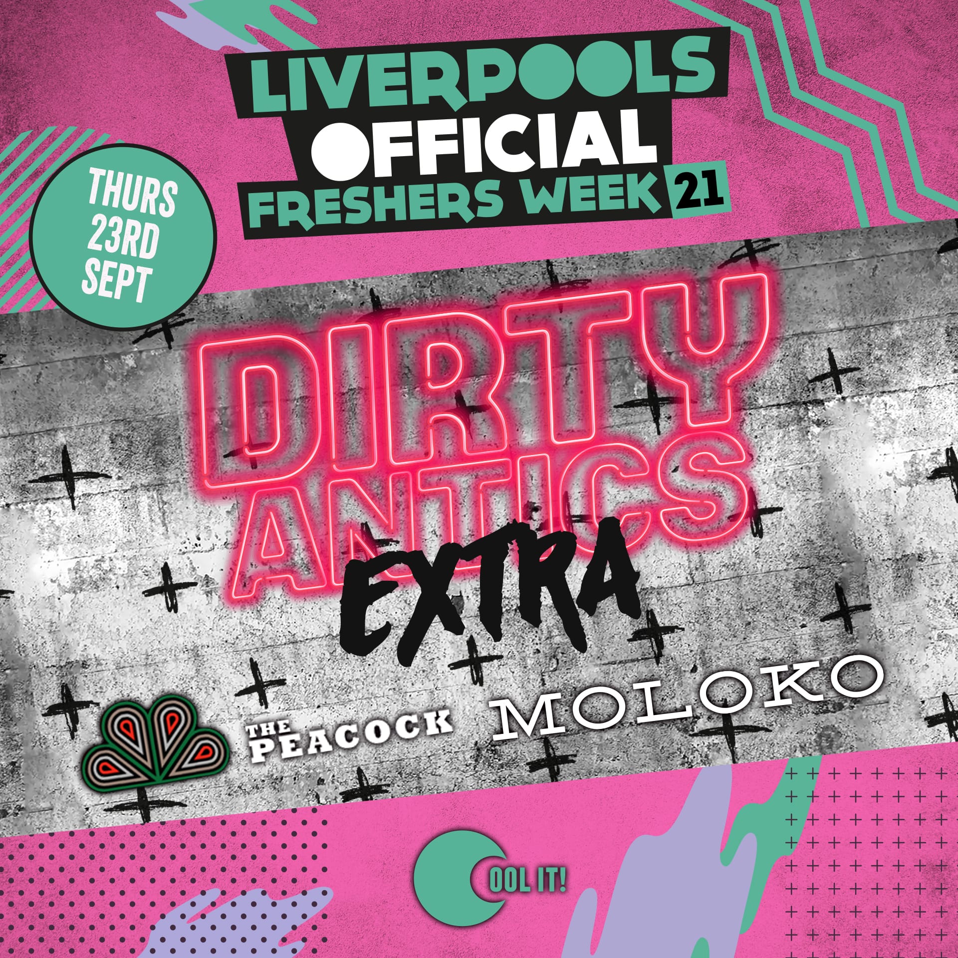 Dirty Antics EXTRA // Peacock & Moloko