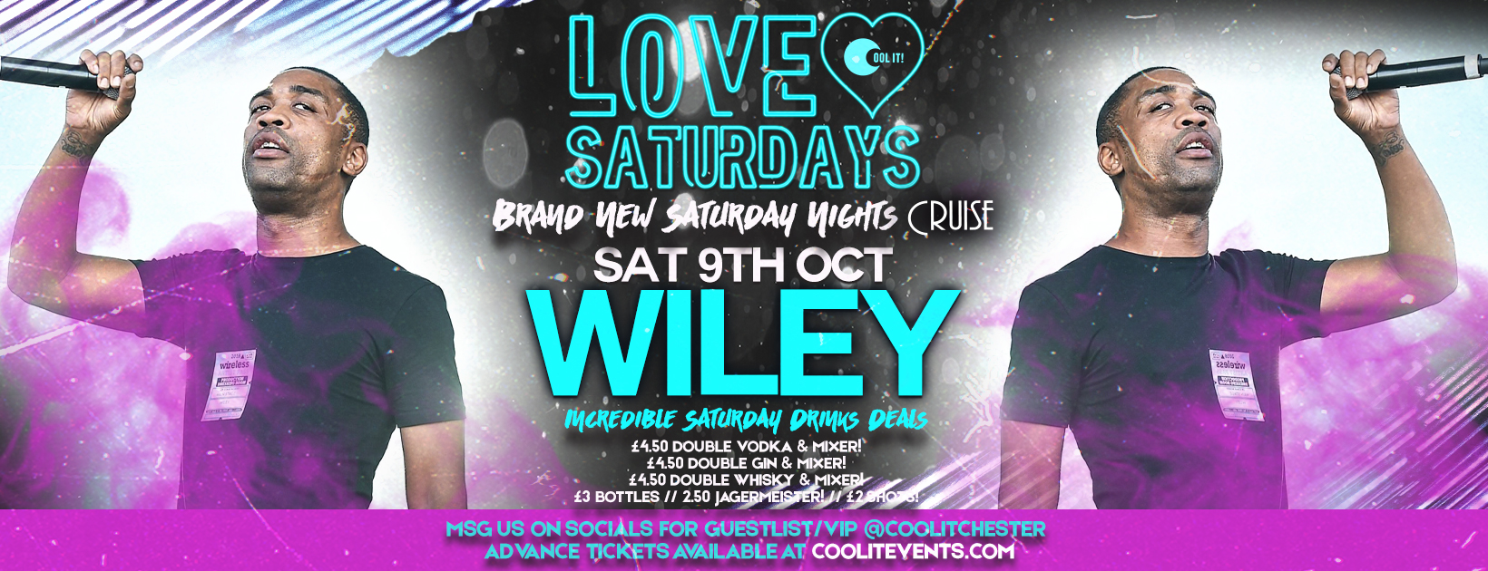 LOVE Saturdays – presents WILEY Live