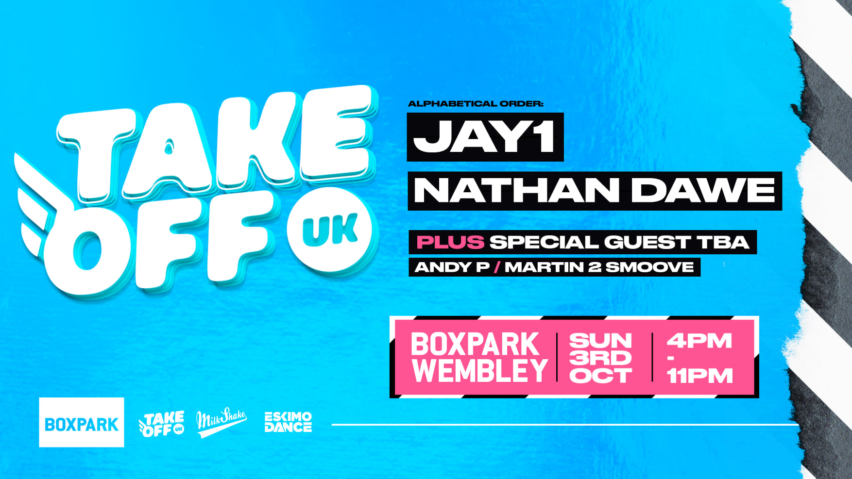 Take Off Freshers Festival – Ft JAY 1, NATHAN DAWE & MORE : TODAY!