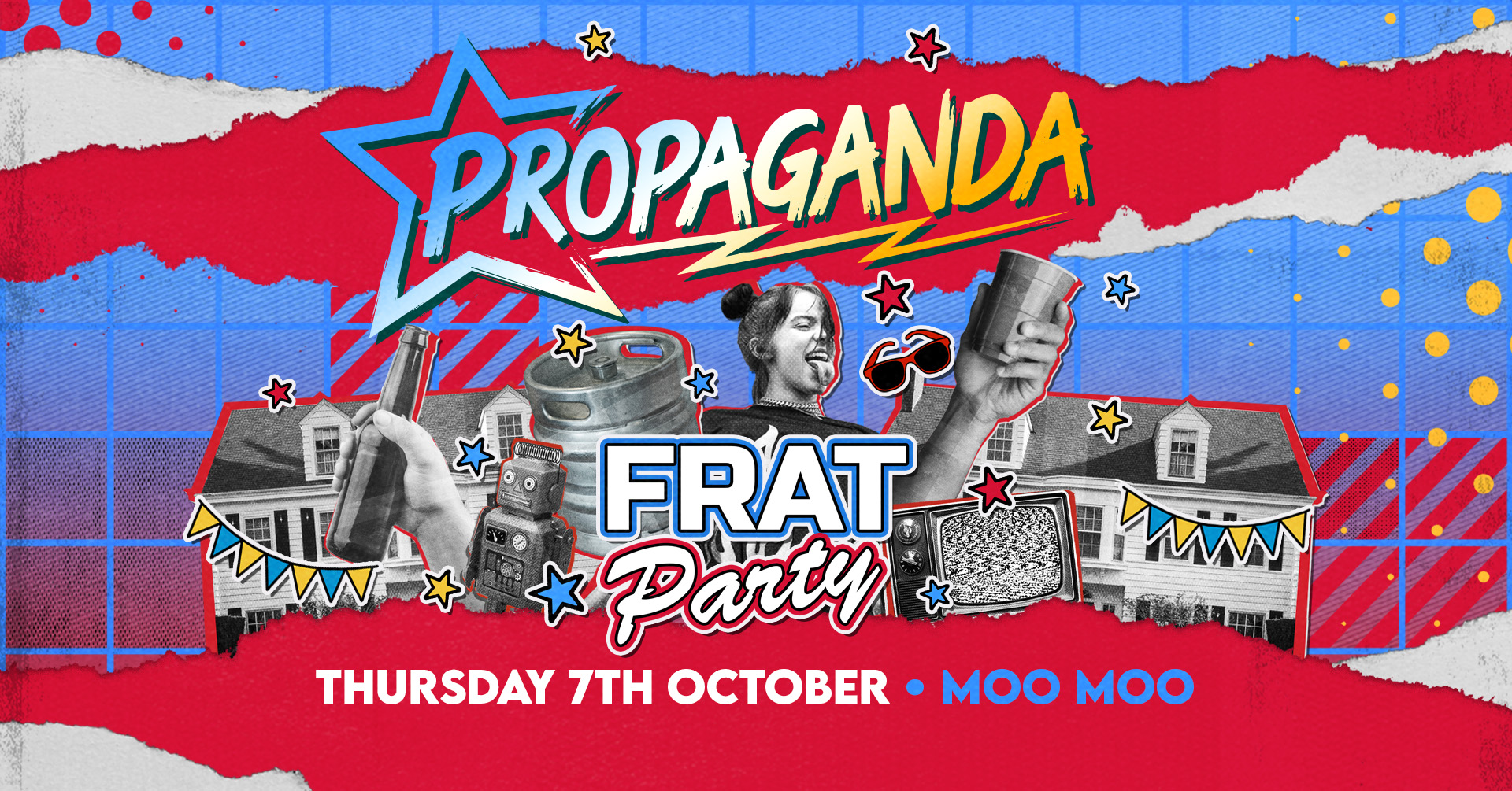 Propaganda Cheltenham – Frat Party!