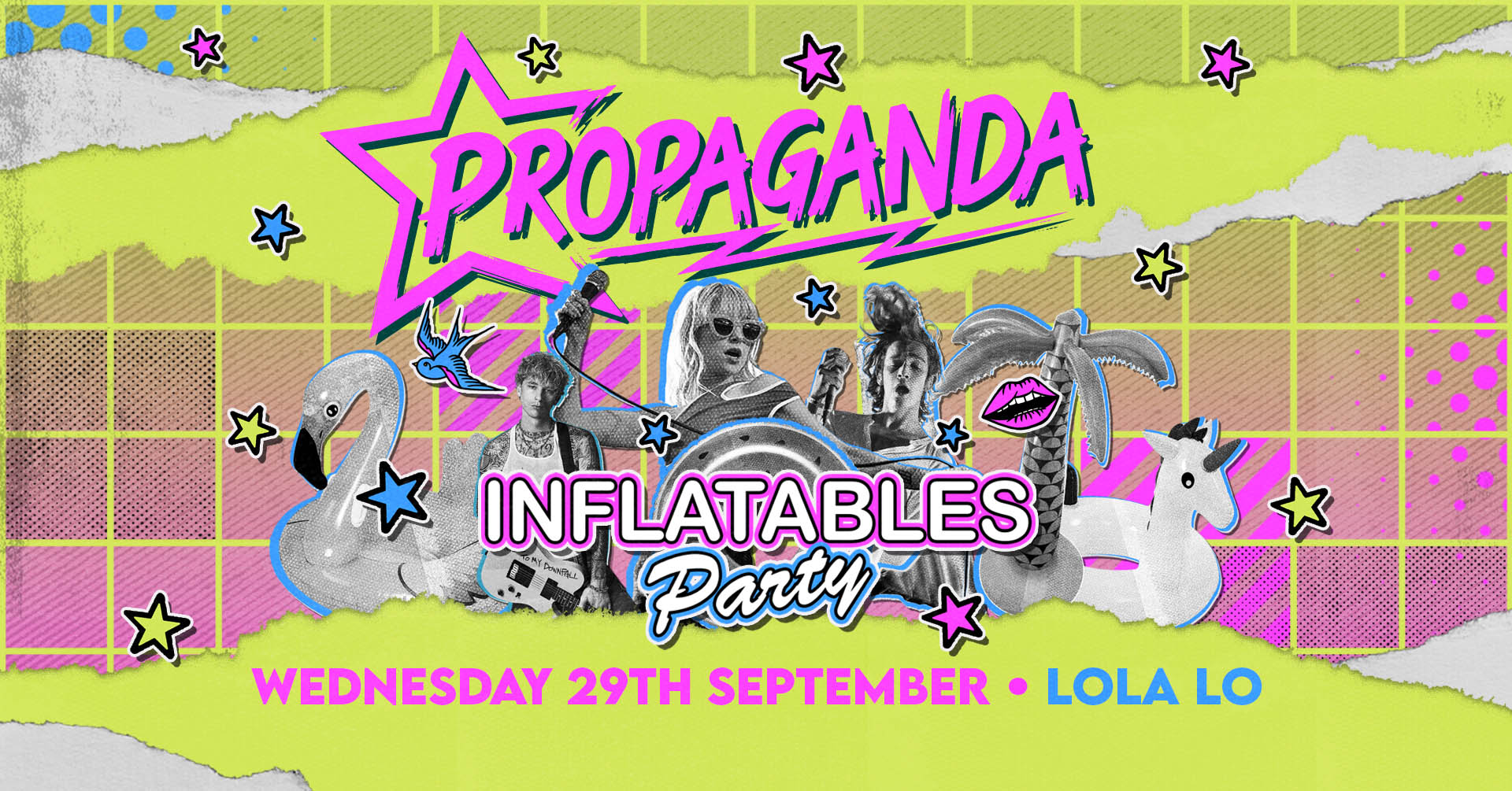 Propaganda Cambridge – Inflatables Party at Lola Lo!