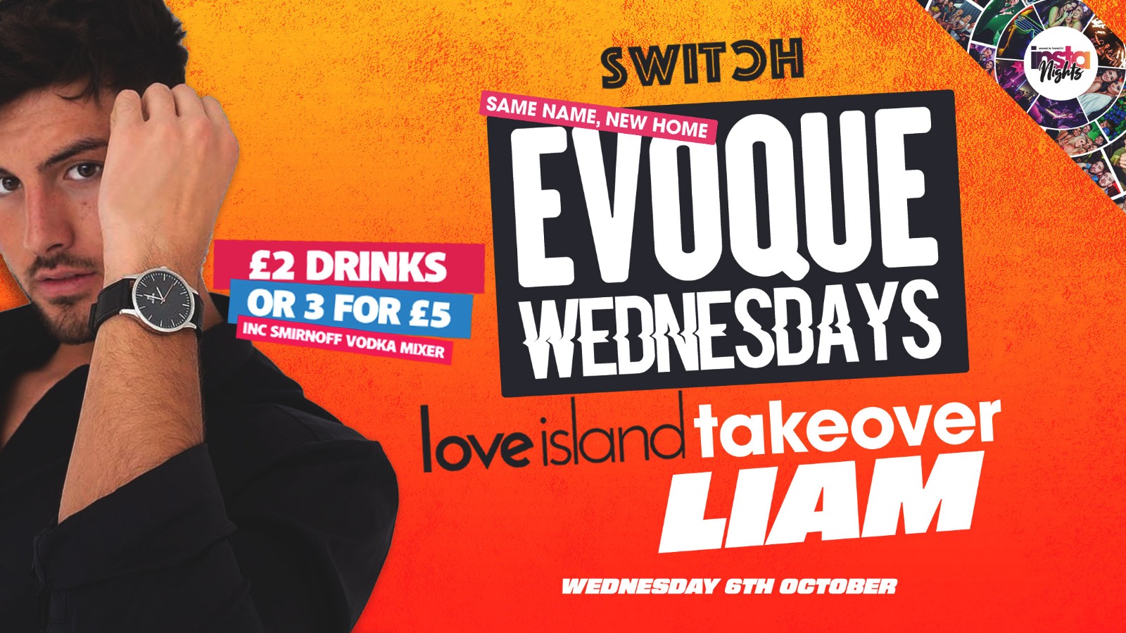 EVOQUE Wednesdays | Love Island Liam Reardon