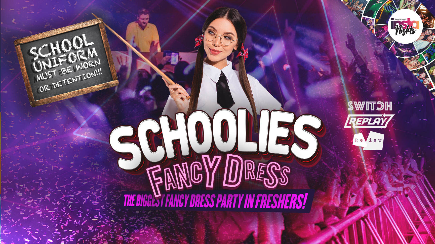 Schoolies Fancy Dress Party (Pick Your Venue) Preston Freshers