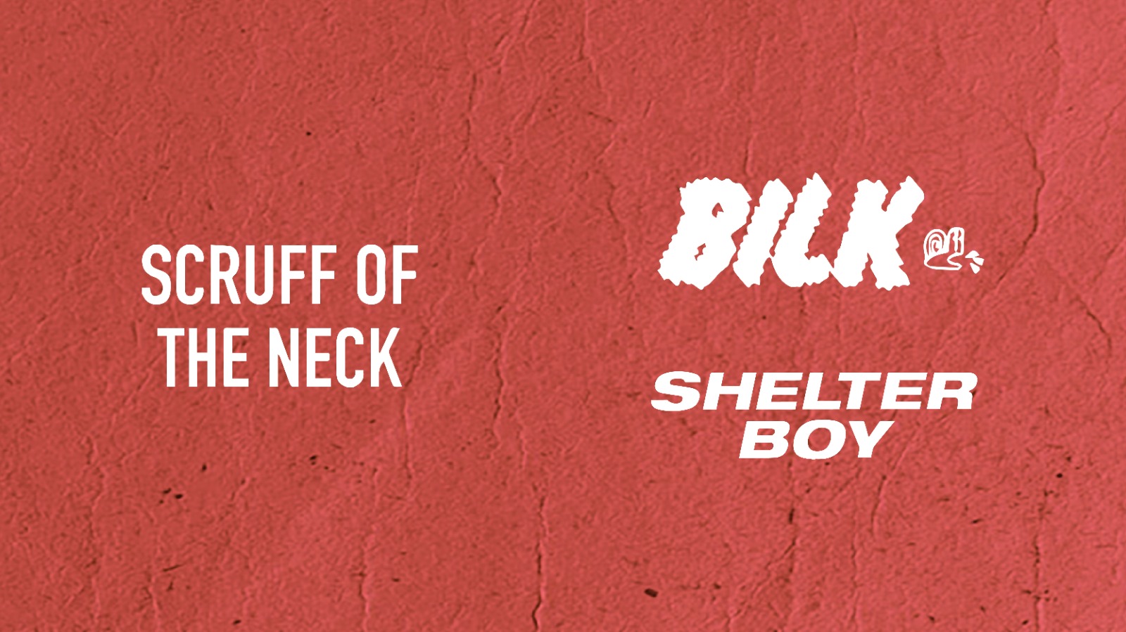 Scruff of the Neck Label Showcase Featuring BILK & Shelter Boy | Manchester, 33 Oldham Street