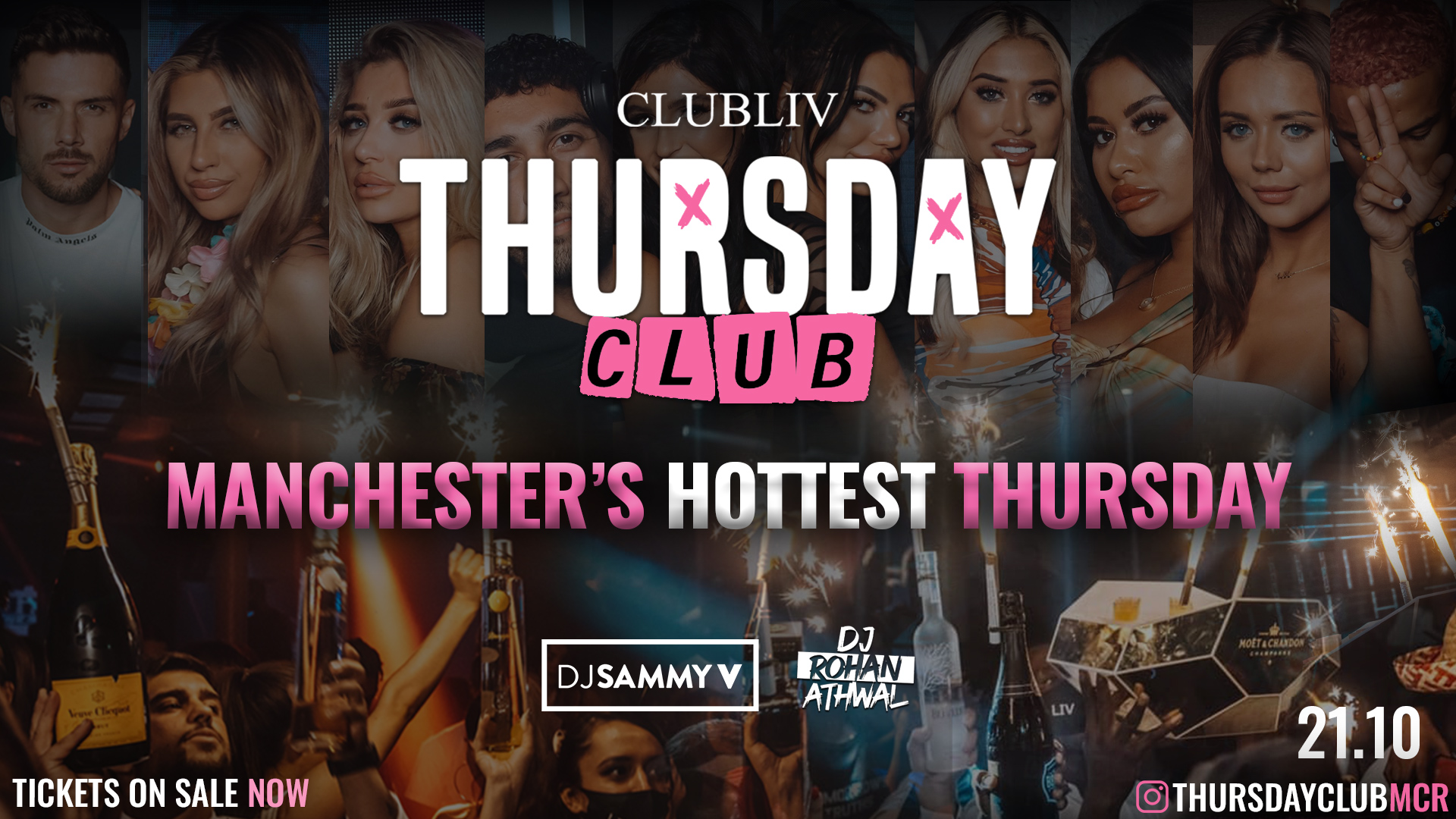 THURSDAY CLUB  – CLUB LIV – Manchester’s Hottest Thursday 🔥