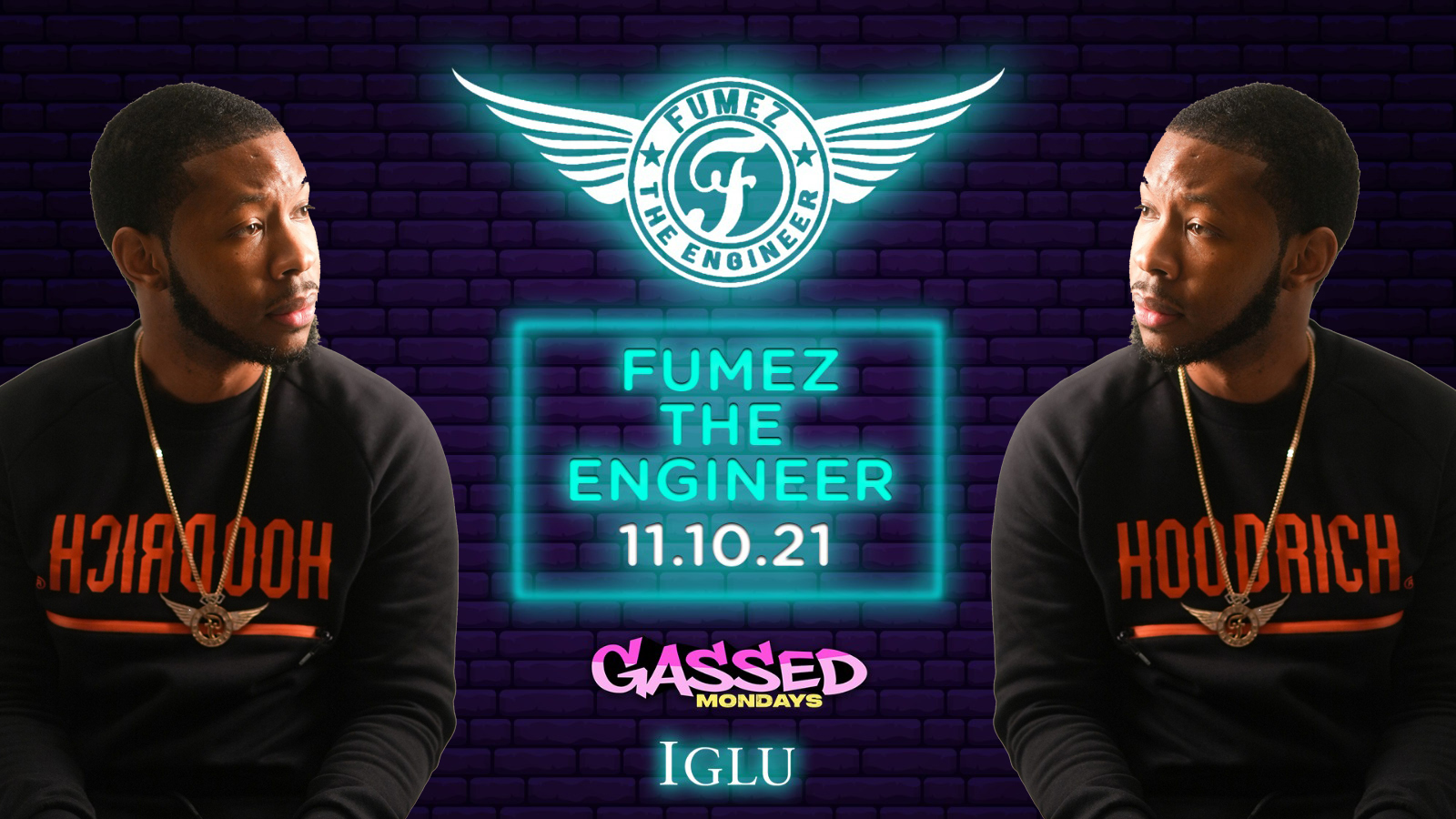 Gassed Mondays - FUMEZ THE ENGINEER - 11/10/21 at Shooshh, Brighton on