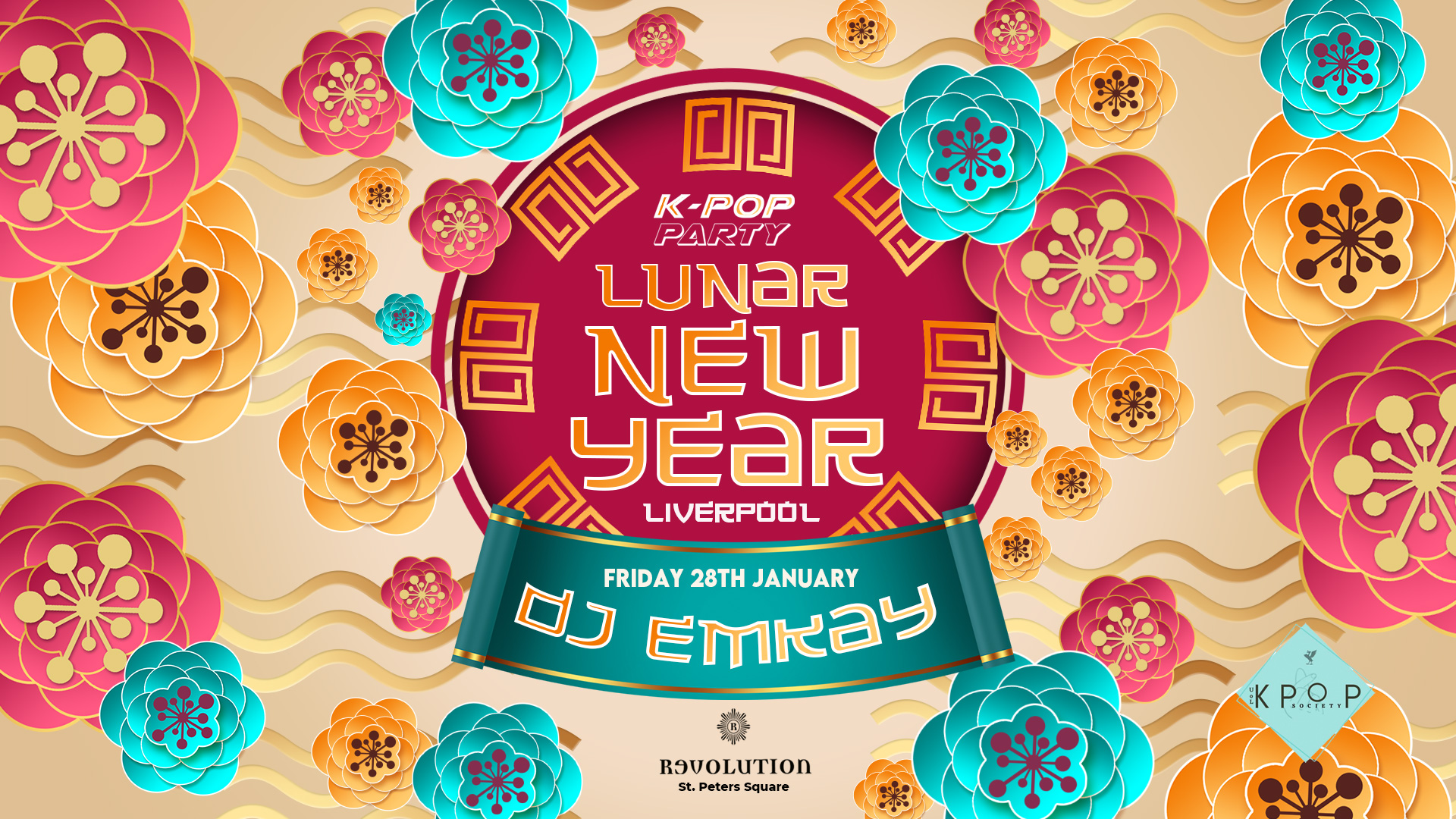 K-Pop Party Liverpool | Lunar New Year with DJ EMKAY – Friday 28th January