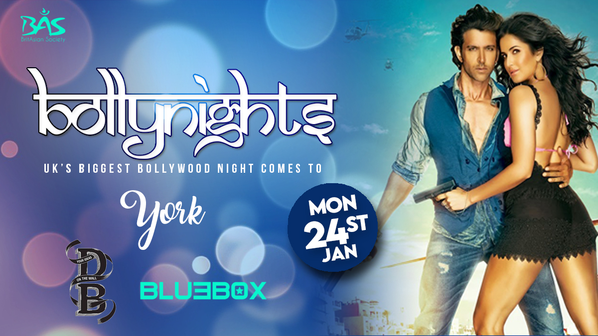 Bollynights York: Monday 24th January