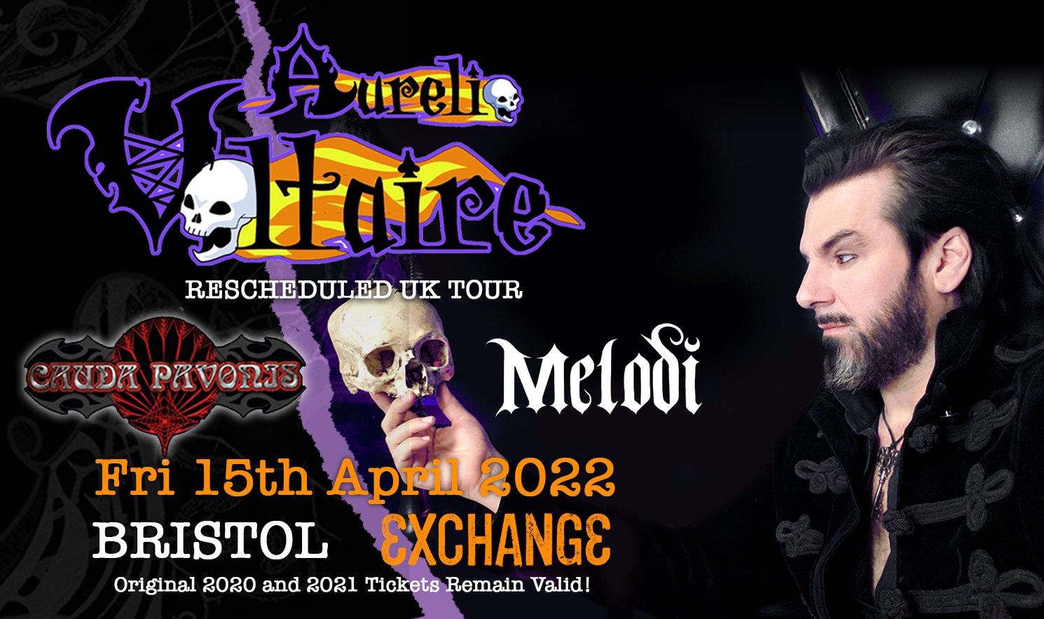 AURELIO VOLTAIRE + Cauda Pavonis & Melodi