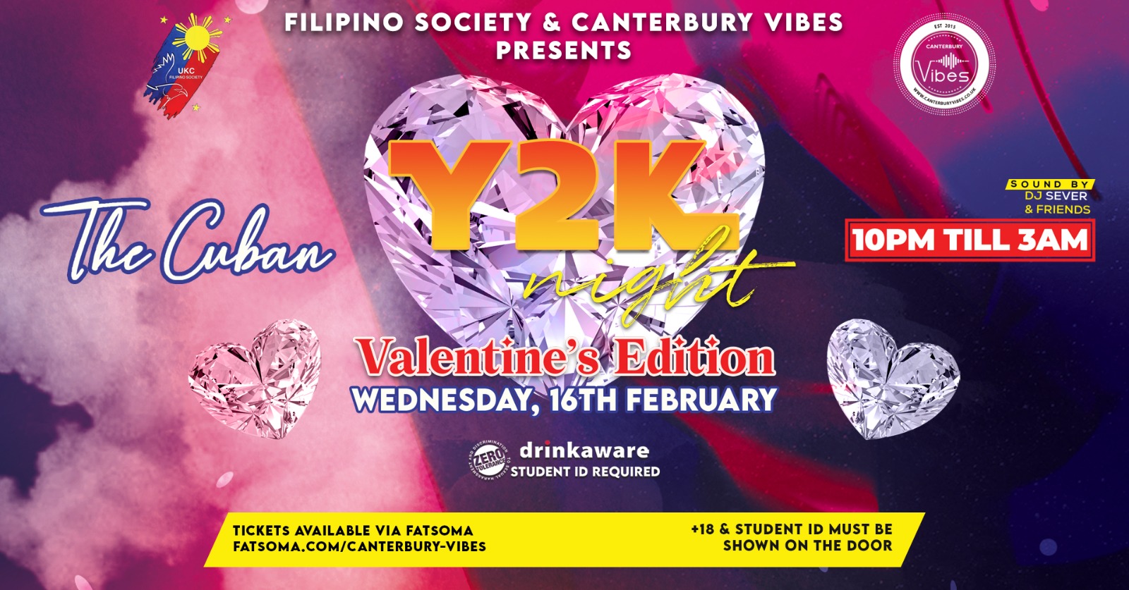 Y2K Party – Valentine’s Edition @ The Cuban Canterbury