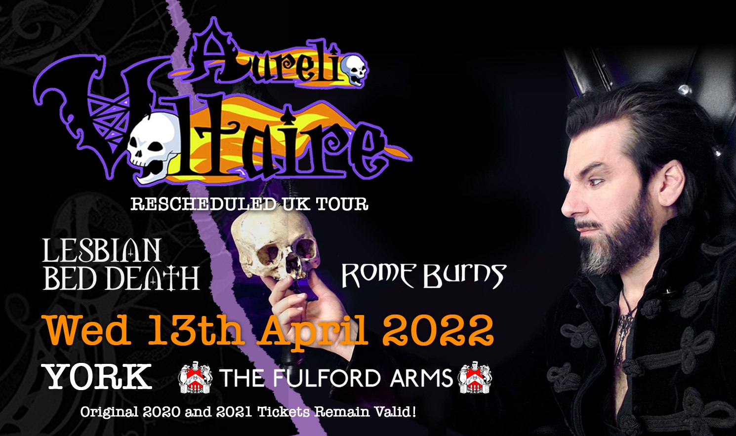 AURELIO VOLTAIRE + Lesbian Bed Death & Rome Burns